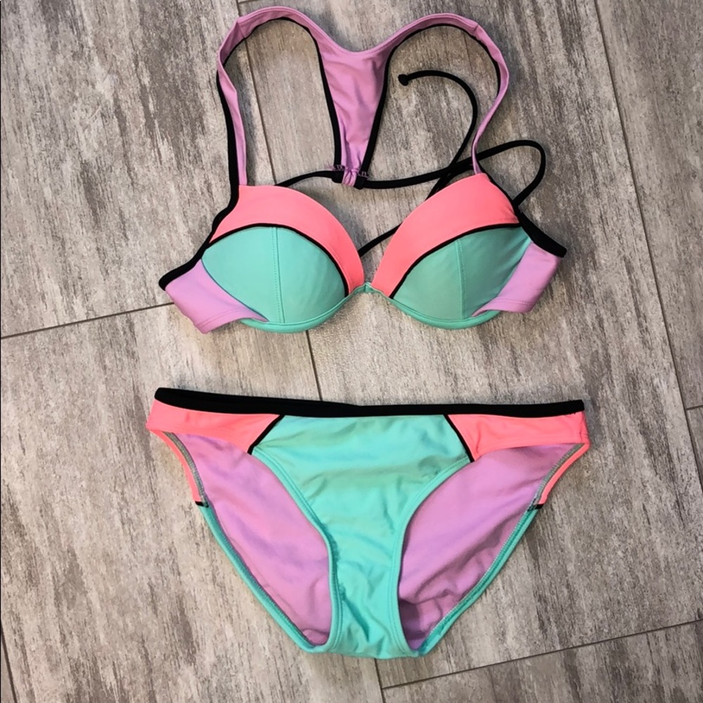 Colorful bikini